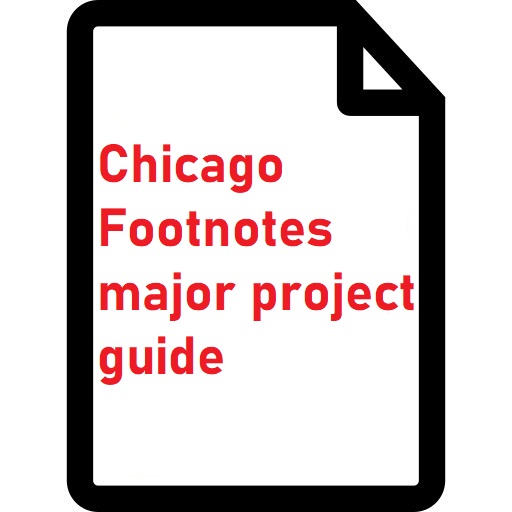 chicago style foot notes
